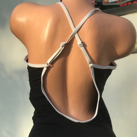 JAG one piece swimsuit black white sport swim - Picture 12 of 12